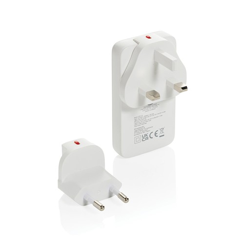 Chargeur plat 65W GAN avec connecteurs universels Fluxo RCS Chargeur plat 65W GAN avec connecteurs universels Fluxo RCS