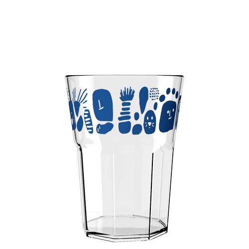 Vaso de mojito fresco personalizado - Serigrafiado en 1 color