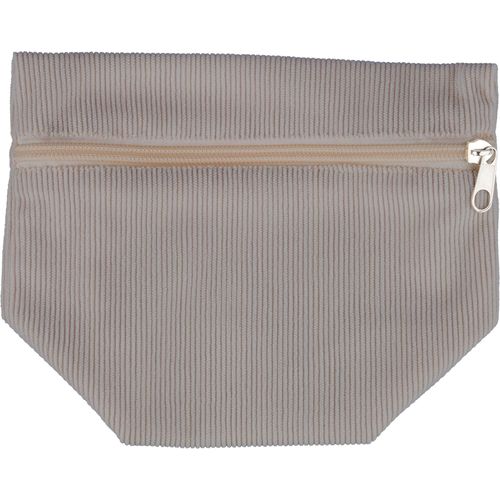 Corduroy zippered cosmetic pouch Tia Corduroy zippered cosmetic pouch Tia