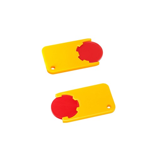 Porte-clés jeton 1€ "Beta" Porte-clés jeton 1€ "Beta"