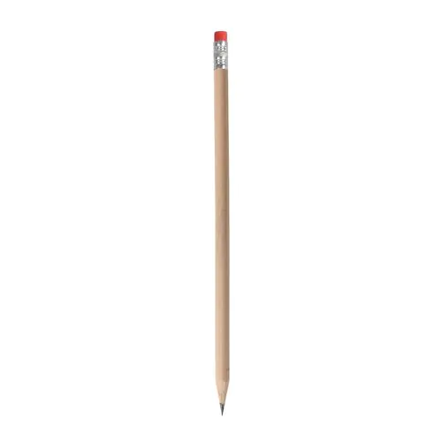 Crayon HB en bois naturel avec mine graphite avec gomme de couleur (trempée) Crayon HB en bois naturel avec mine graphite avec gomme de couleur (trempée)