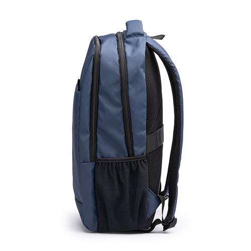 Computer backpack made of PU leather and RPET 600D Eliza
