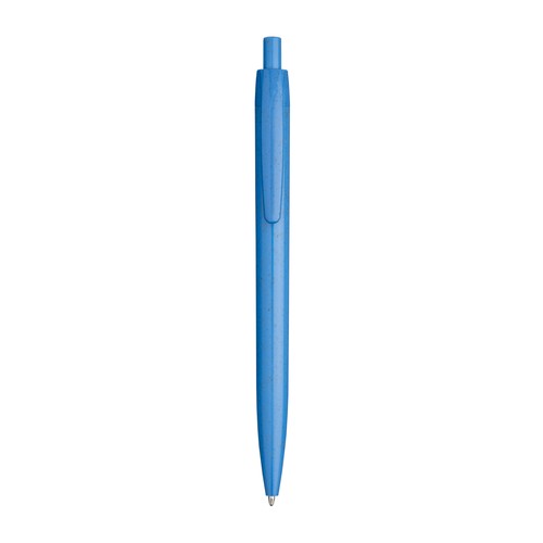 Click pen made of wheat straw (50%) and PP (50%)