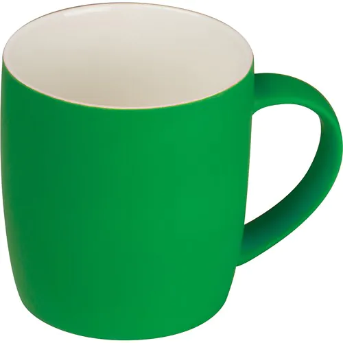 Rubberized ceramic mug Rubberized ceramic mug