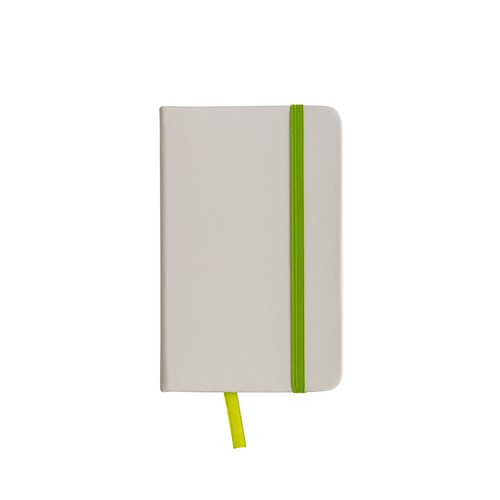 Bloc note avec élastique et feuille de papier à ligne Bloc note avec élastique et feuille de papier à ligne