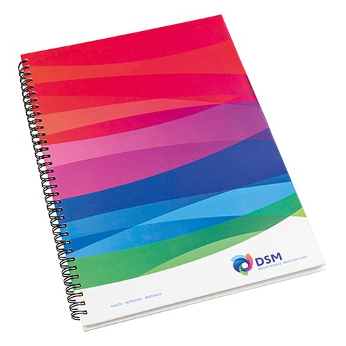 Hardcover notebook Wire-O A5 50 sheet Hardcover notebook Wire-O A5 50 sheet