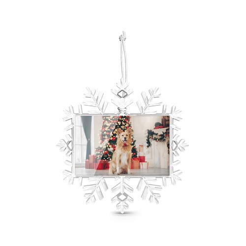 Flocon de neige transparent