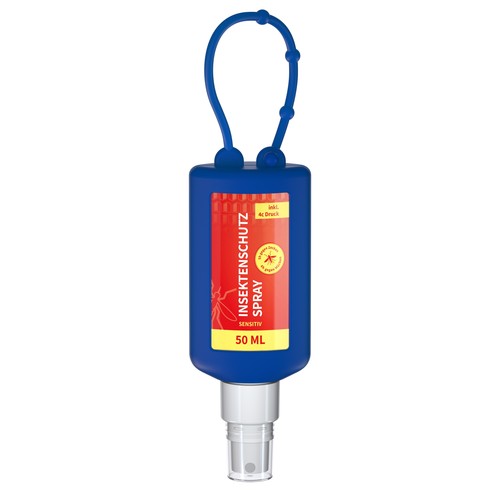 Insect Repellent Spray (sensitive), 50 ml bumper blue, Body Label