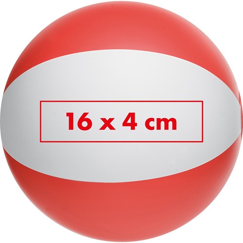 Ballon de plage bicolore Key West