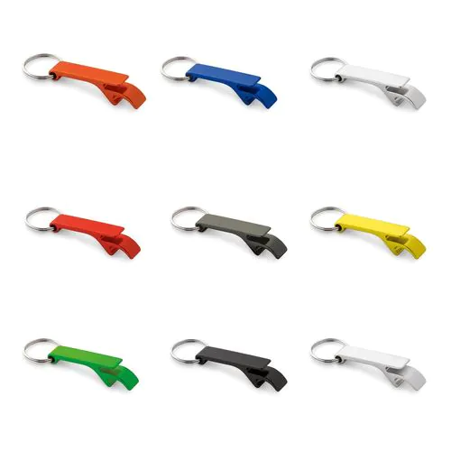 BAITT. Aluminium sleutelhanger met capsule-opener BAITT. Aluminium sleutelhanger met capsule-opener