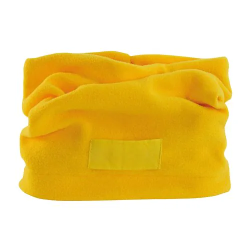 Band warms-neck fleece, convertible in hat with Label Band warms-neck fleece, convertible in hat with Label
