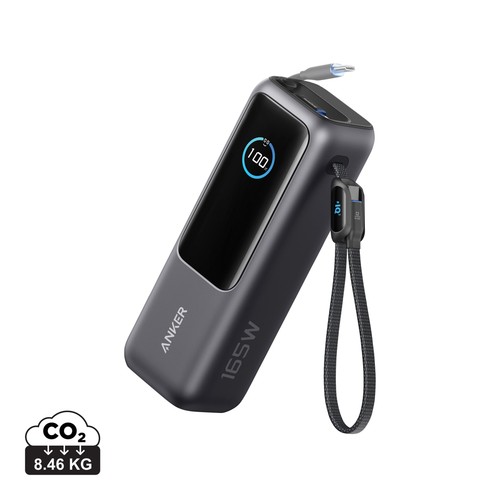 Powerbank 25.000 mAh et 165 W avec câble intégré Anker