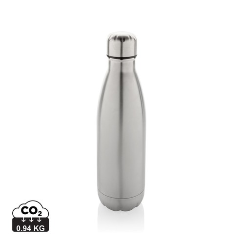Bouteille d'eau en acier inox recyclé certifié RCS Eureka Bouteille d'eau en acier inox recyclé certifié RCS Eureka