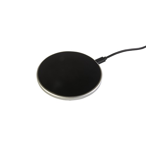 Base di ricarica senza fili in plastica con luce LED per incisione laser, 10W Base di ricarica senza fili in plastica con luce LED per incisione laser, 10W