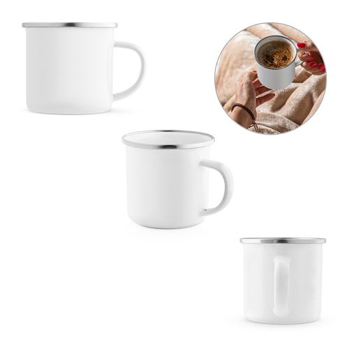 GOTZE SUB. Emaille beker voor sublimatie 350 mL GOTZE SUB. Emaille beker voor sublimatie 350 mL