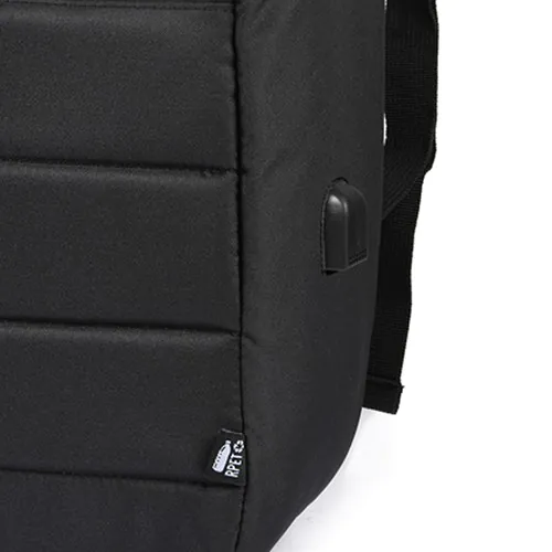 SAC A DOS ANTI-VOL EN RPET 300D AVEC SORTIE USB SAC A DOS ANTI-VOL EN RPET 300D AVEC SORTIE USB
