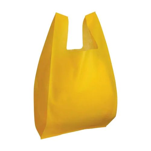 Bolsa de tejido sin tejer con fuelle. Bolsa de tejido sin tejer con fuelle.