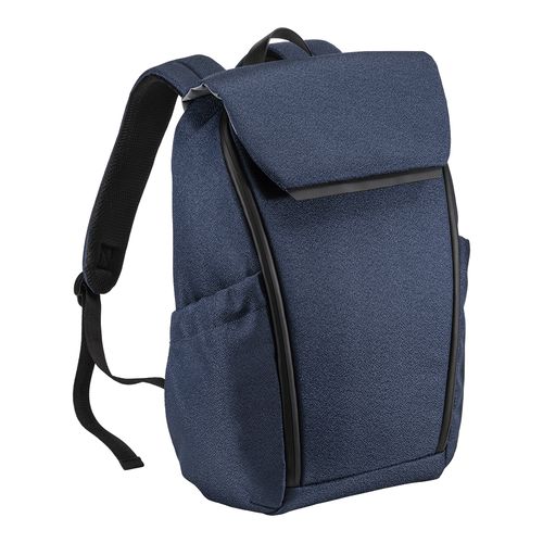 Laptop backpack (15) in recycled 600D jacquard polyester (R-PET inner lining) Laptop backpack (15) in recycled 600D jacquard polyester (R-PET inner lining)