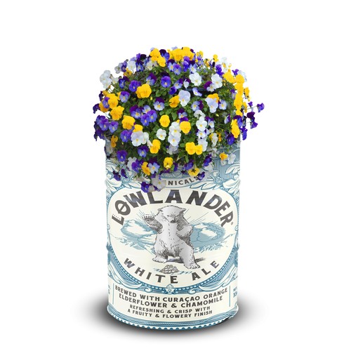 Botanical Barrel Big Full Colour | 200 Liter Planter