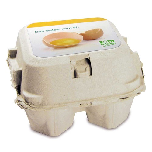 Boxed pleasure - with plant-pot and egg-candle Boxed pleasure - with plant-pot and egg-candle