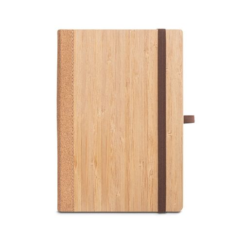 ORWELL. Carnet A5 en feuilles de bambou et de liège avec pages lignées ORWELL. Carnet A5 en feuilles de bambou et de liège avec pages lignées