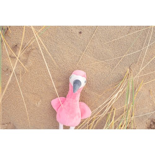 Peluche ‘Flamant rose’ en polyester Alicia Peluche ‘Flamant rose’ en polyester Alicia