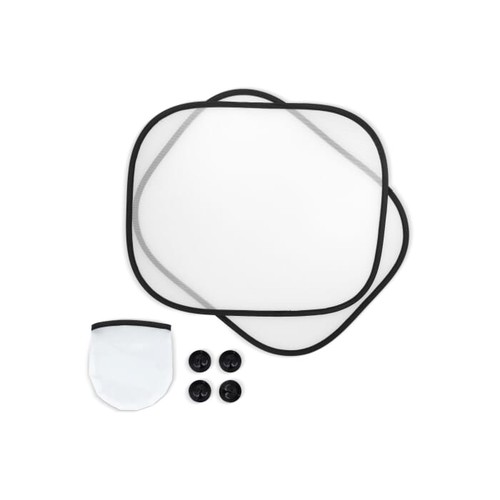 Car window sunshade, set of 2 with pouch sublimation