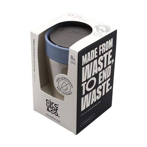 Circular&Co Recycled Stainless Steel Coffee Cup 227 ml Circular&Co Recycled Stainless Steel Coffee Cup 227 ml