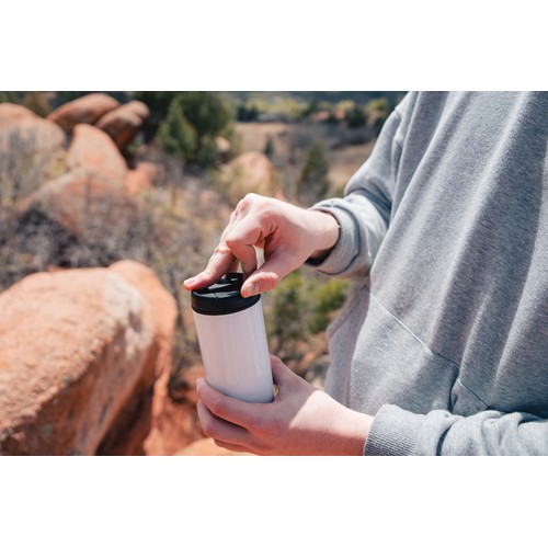 Mug Metro en acier inoxydable recyclé RCS