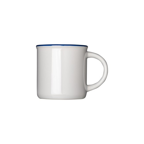 240 ml Vintage-Keramikbecher mit Sublimationsbeschichtung und farbigem Rand 240 ml Vintage-Keramikbecher mit Sublimationsbeschichtung und farbigem Rand