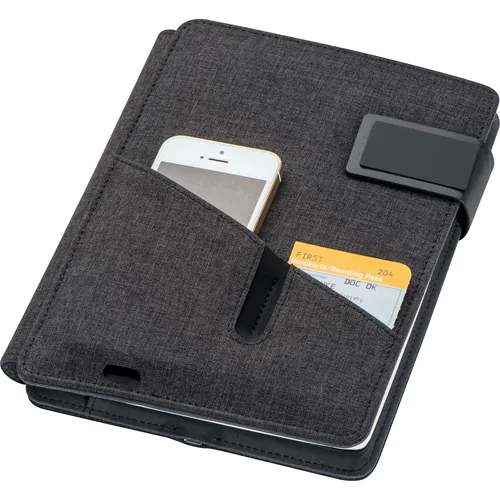 A5 Notitiemap met powerbank A5 Notitiemap met powerbank