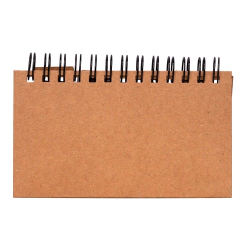 Ewiger Kalender aus Karton mit Spirale (Tage und Monate in Englisch)