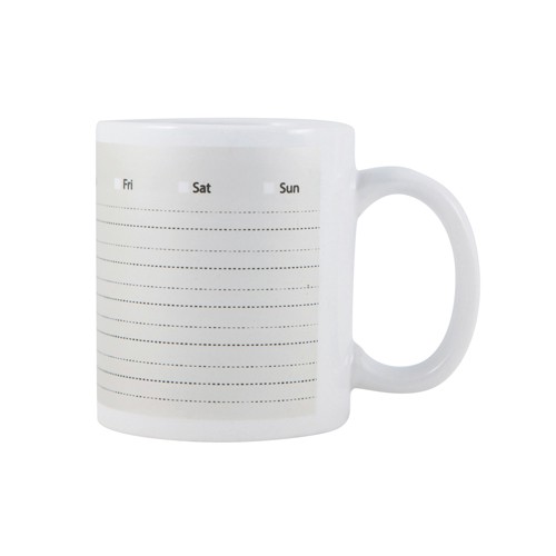 Becher mit Wochenplaner Kostroma Becher mit Wochenplaner Kostroma