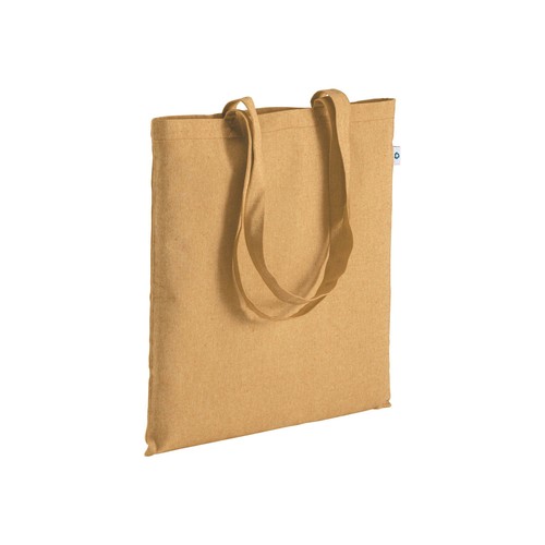 Bolsa de algodón reciclado de 190 g / m2, asas largas Bolsa de algodón reciclado de 190 g / m2, asas largas