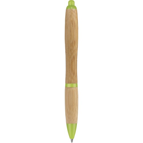 BAMBOO, METAL AND PLASTIC BALLPOINT PEN BAMBOO, METAL AND PLASTIC BALLPOINT PEN