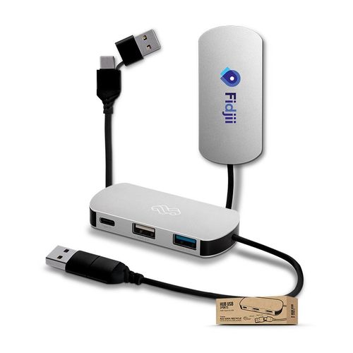 RECYCLED ALUMINIUM MULTIPORT HUB RECYCLED ALUMINIUM MULTIPORT HUB