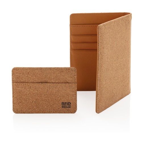 Cork secure RFID slim wallet Cork secure RFID slim wallet