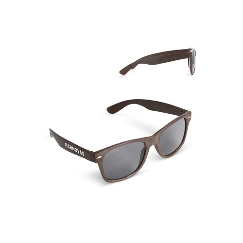 Lunettes de soleil Justin café-fibre UV400 Lunettes de soleil Justin café-fibre UV400