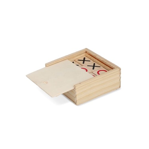 Tic Tac Toe set in wooden box Tic Tac Toe set in wooden box