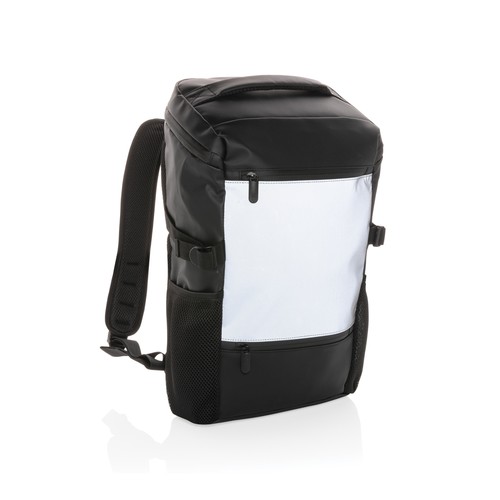 PU high visibility easy access 15.6" laptop backpack PU high visibility easy access 15.6" laptop backpack
