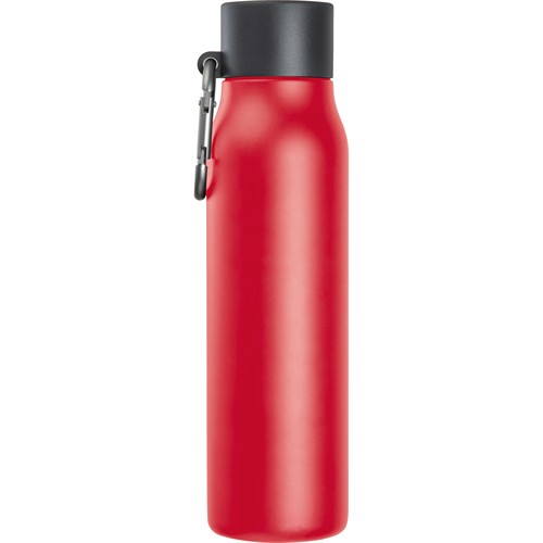 Drinking bottle with carabiner, 600ml