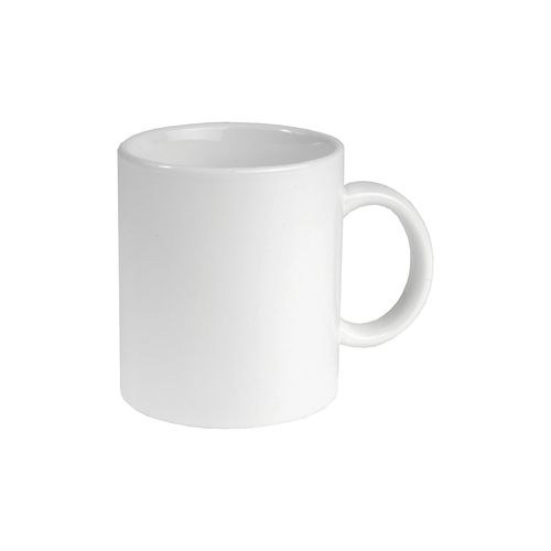 White grade A ceramic mug, suitable for dishwashers and microwaves, open box (0.32 L)