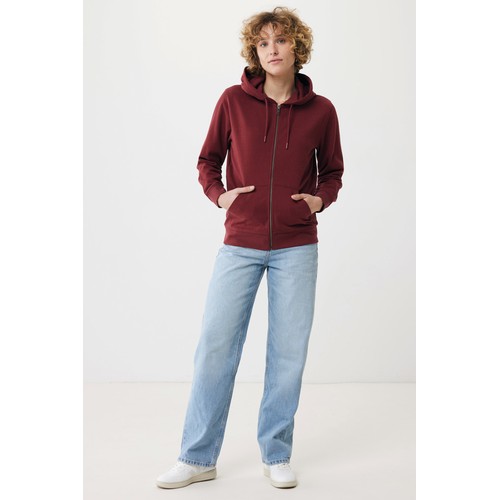 IQONIQ Abisko recycled cotton zip through hoodie