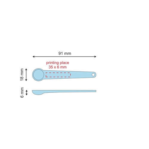 Measuring Spoon PIKO 1ml Measuring Spoon PIKO 1ml