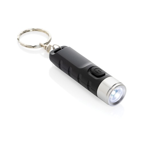 Globix RCS gerecycled plastic USB oplaadbare zaklamp