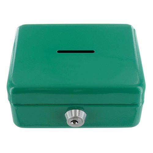 TIRELIRE BOITE METALLIQUE A CLE TIRELIRE BOITE METALLIQUE A CLE