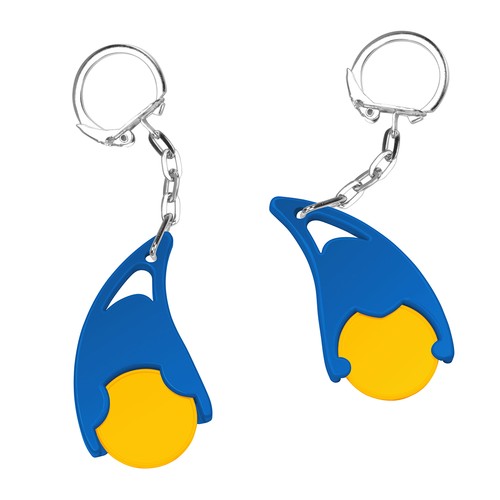Chip holder with 1€ chip "Epsilon" Chip holder with 1€ chip "Epsilon"
