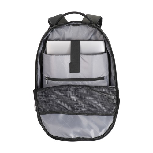 Laptop backpack in recycled PET