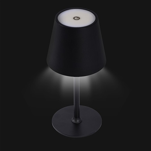 LAMPE DE TABLE LED EN MÉTAL ET PLASTIQUE