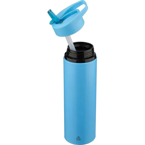 Gerecyclede RVS drinkfles (500 ml) Zeno Gerecyclede RVS drinkfles (500 ml) Zeno